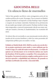 Miniatura contraportada Un silencio lleno de murmullos