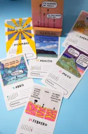 Portada Calendario mesa de tarjetas 2027 - 72 kilos 5