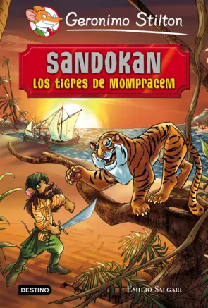 Portada Sandokan. Los tigres de Mompracem