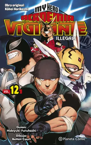 Portada My Hero Academia Vigilante Illegals nº 12/15