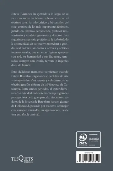 Contraportada La película de mi vida