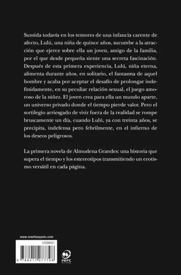 Contraportada Las edades de Lulú