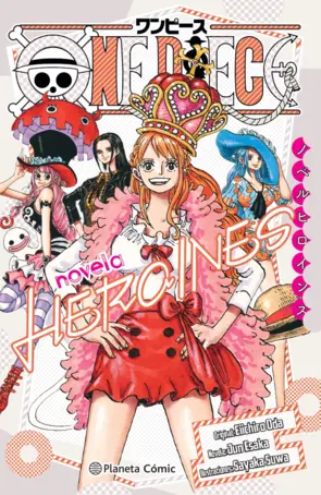Portada One Piece Heroínas (novela)