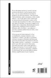 Miniatura contraportada Todo lo que hay que saber sobre poesía