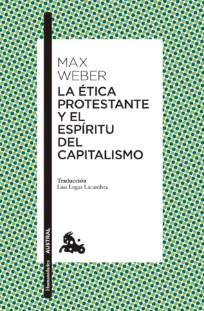 Portada La ética protestante y el espíritu del capitalismo