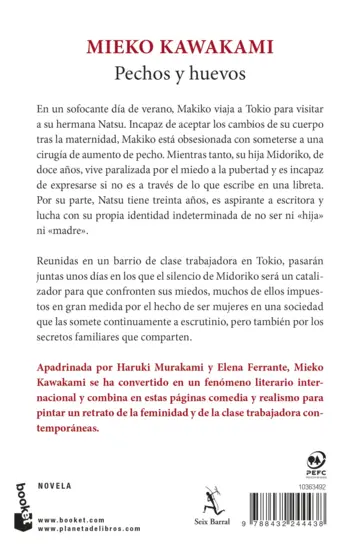 Contraportada Pechos y huevos