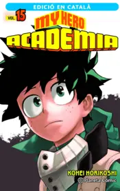 Portada My Hero Academia nº 15 (català)