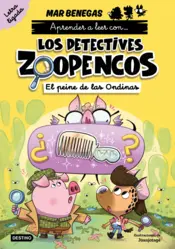 Portada Aprender a leer con... Los Detectives Zoopencos Letra ligada 3. El peine de las