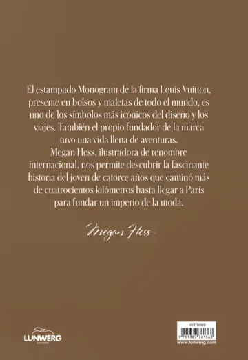 Contraportada Louis Vuitton. El arte de viajar con estilo