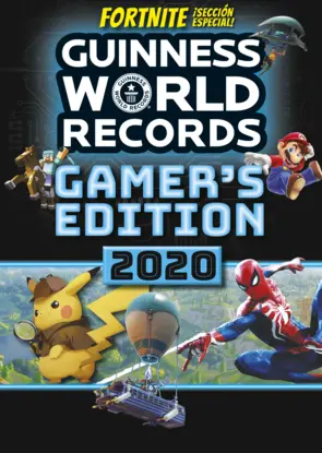 Portada Guinness World Records 2020. Gamer's edition