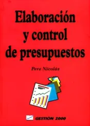 Portada Elaboración y control de presupuestos