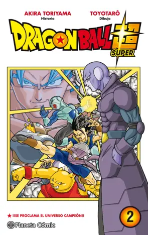 Portada Dragon Ball Super nº 02