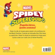 Miniatura contraportada Spidey y su superequipo. Misión en el museo