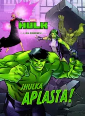 Portada Hulk. Los orígenes. ¡Hulka aplasta!