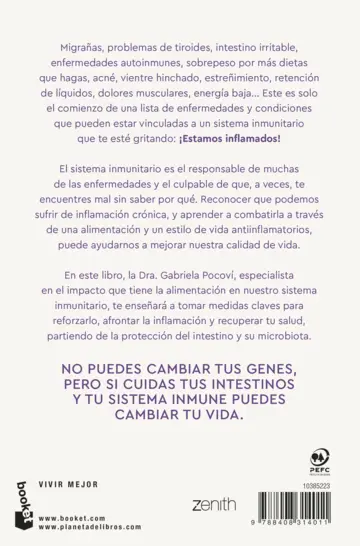 Contraportada Atención con la inflamación