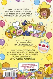 Miniatura contraportada Max & Chaffy 2. ¡El gran misterio de la tarta!