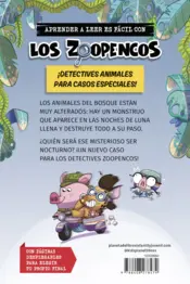 Miniatura contraportada Aprender a leer con... Los Detectives Zoopencos 3. Luna llena y el búho-lobo