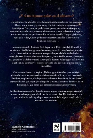 Contraportada Mundos extraterrestres