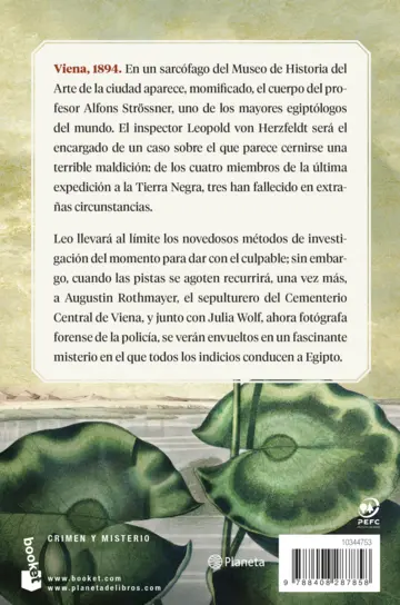 Contraportada El sepulturero y la Tierra Negra