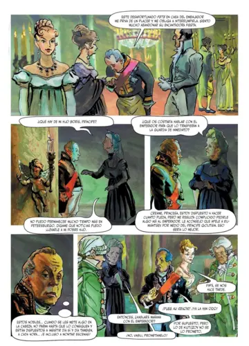 Imagen extra Guerra y paz. La novela gráfica 1