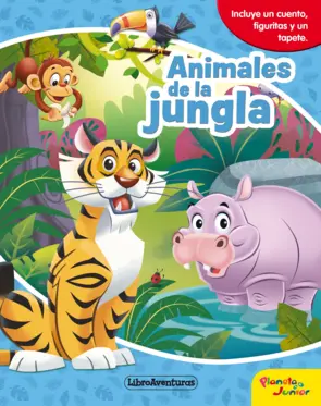 Portada Animales de la jungla. Libroaventuras