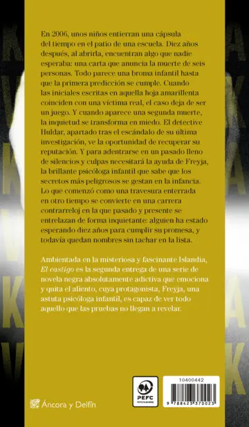 Contraportada El castigo