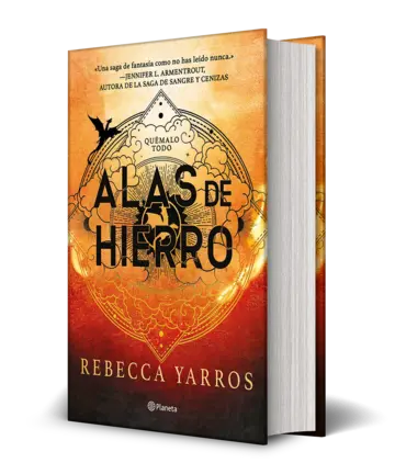 Portada Alas de hierro (Empíreo 2) (Edición española)