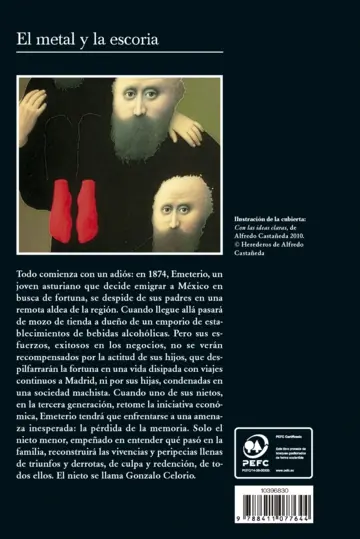 Contraportada El metal y la escoria