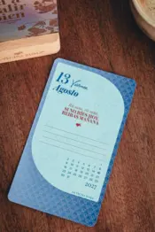 Portada Calendario mesa de tarjetas 2027 - La Vecina Rubia 5