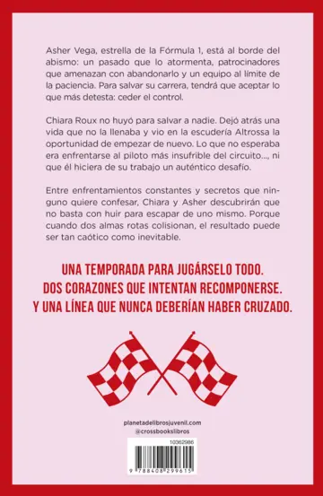 Contraportada Acelerando en rojo