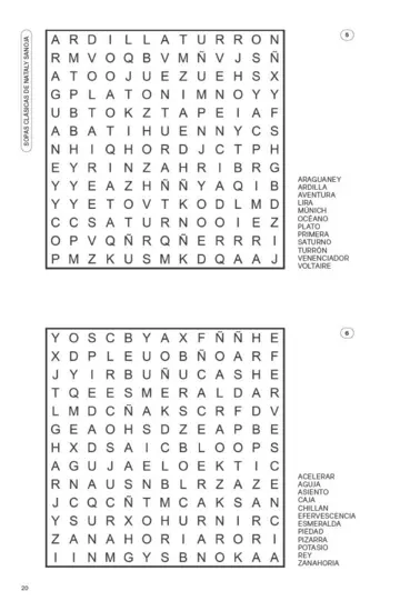 Portada Sopas de letras y crucigramas (El País Juegos)