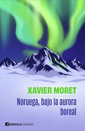 Portada Noruega, bajo la aurora boreal