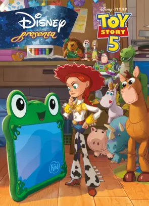 Portada Toy Story 5. Disney presenta