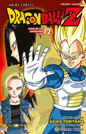 Portada Dragon Ball Z Anime Androides nº 02