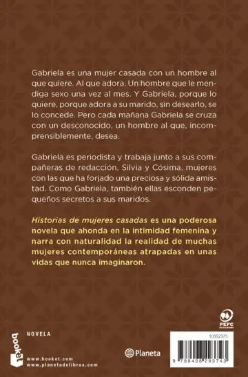 Contraportada Historias de mujeres casadas