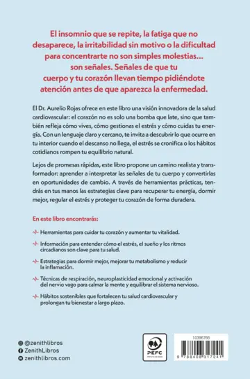 Contraportada Tu corazón tiene algo que decirte