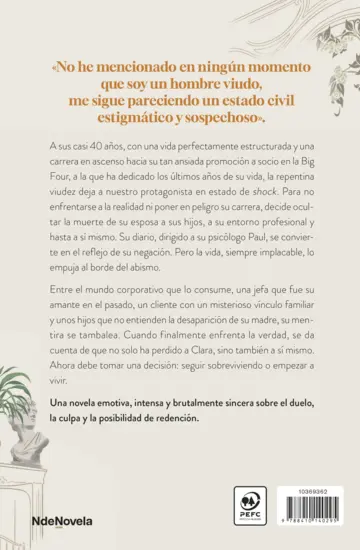 Contraportada El viudo