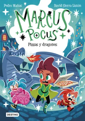 Portada Marcus Pocus 8. Pizzas y dragones