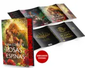 Portada Una corte de rosas y espinas. Edición especial con sobrecubierta reversible