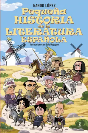 Portada Pequeña historia de la literatura española