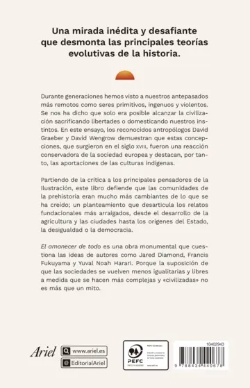 Contraportada El amanecer de todo