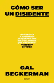 Portada Cómo ser un disidente
