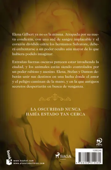 Contraportada Furia (Crónicas Vampíricas, 3)