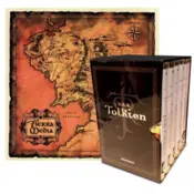 Portada Estuche Tolkien (6 vols. + mapa + postales)