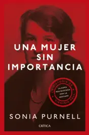 Portada Una mujer sin importancia (Edición española)
