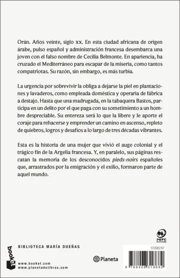 Contraportada Por si un día volvemos