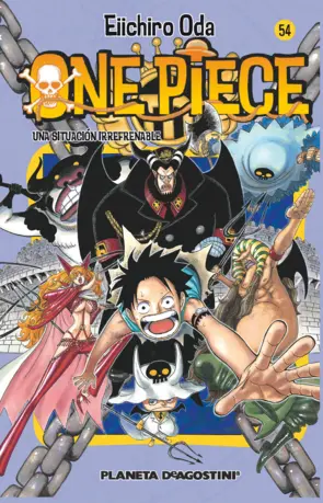 Portada One Piece nº 054