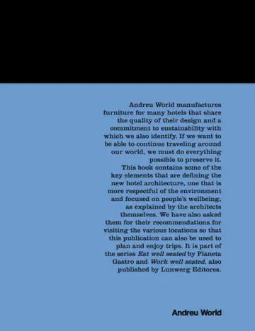 Contraportada Travel well seated