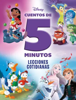 Portada Disney. Cuentos de 5 minutos. Lecciones cotidianas