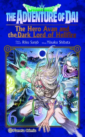 Portada Dragon Quest. The Hero Avan and the Dark Lord of Hellfire nº 06
